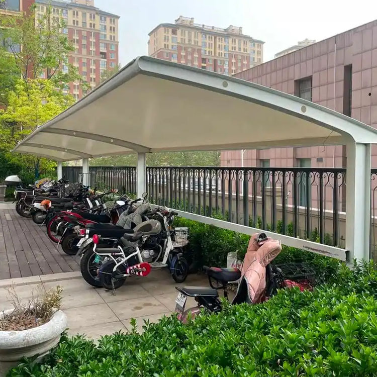 静安区膜结构电动车棚